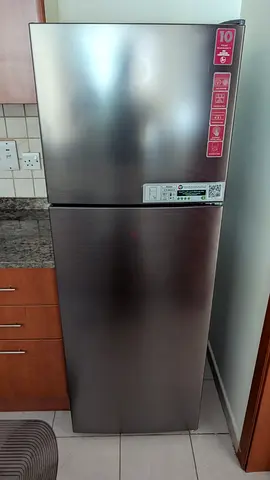 Hoover like new fridge freezer very good works free delivery warranty