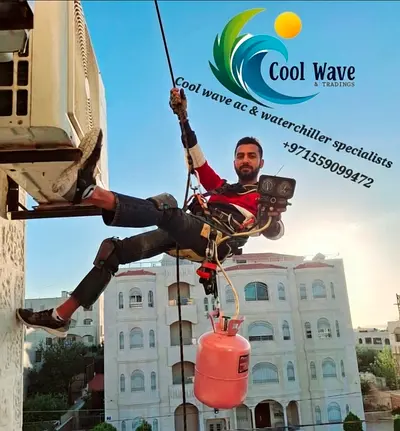 Ac repair dubai Aircondition maintenance dubai cool wave tradings  ac and waterchiller specialist
