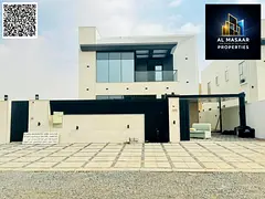 Luxury villa with a modern design, 5000 sq ft, with a large garden. Price includes air conditioning