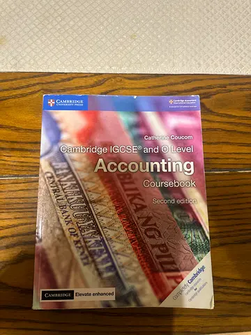 Cambridge IGCSE and O Level Accounting Coursebook Second Edition