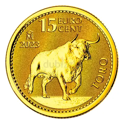 2023 1/10 oz Spain Toro 9999 Gold BU Coin