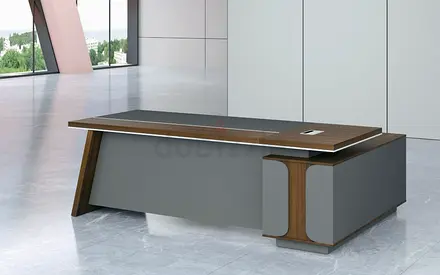 Modern Executive Desk with Minimalist Design