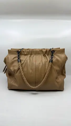 Bottega Veneta Beige Leather Tote