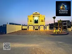 Classic design corner villa in Al-Halib, 5 master bedrooms, registration and ownership fees included