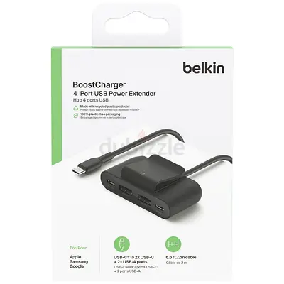 Belkin BoostCharge 4-Port USB Power Extender