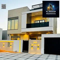 For sale at a very attractive price in Ajman, Al Zahiyah area. Bank financing available. VIP finishi