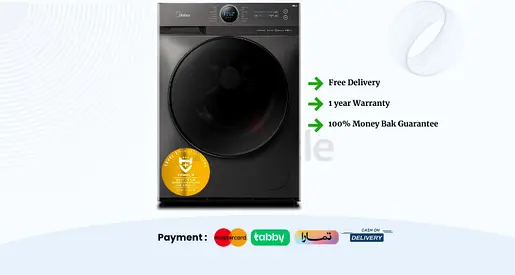 Midea Washer Dryer 12/8kg with Warranty