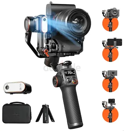 Hohem iSteady MT2 Gimbal Camera Stabilizer Kit with AI Tracker Almost New