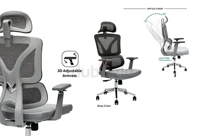 Highback ergonomic executive mesh revolving chair