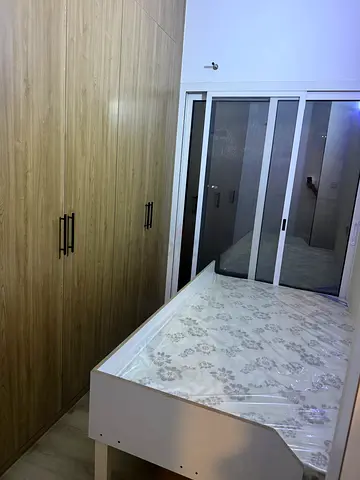 Partition with Inbuilt Wardrobes and Huge Balcony in JVC Villa