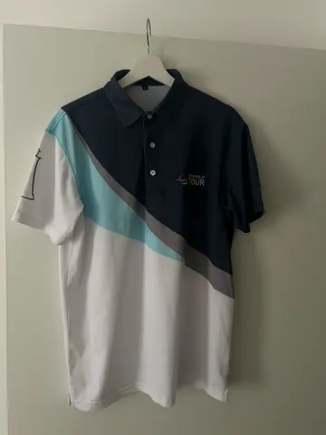 DP World Tour Golf Polo Shirt Medium Men