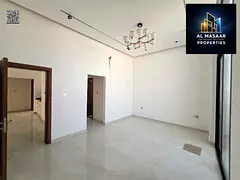 Luxury modern villa for sale, two floors and a roof, central air conditioning, high-end finishes, fr