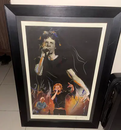 Ronnie Wood sign