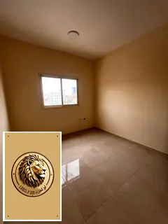 For annual rent in Al Nuaimiya area: Spacious studio apartment with a semi-separate kitchen. Very cl