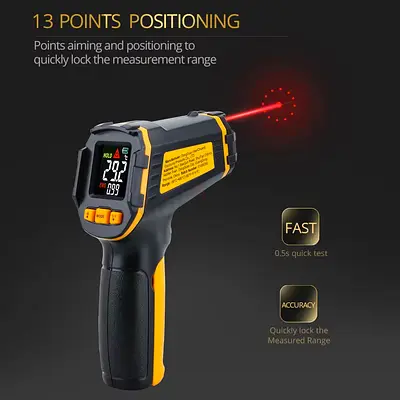 Smart Sensor Infrared Thermometer ST390+ Temperature Gun