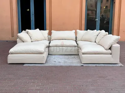 Almost brand new Condition Marina Home Luscious Modular Living room Sofa with footstool