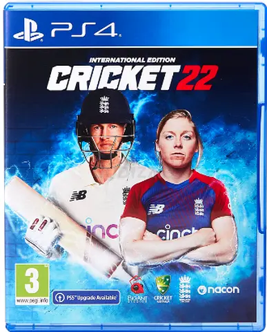 Cricket 22 ps4 (box a little damaged)
