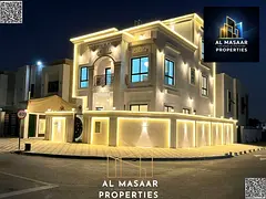 A distinctive corner villa in Al-Haliou, for sale directly from the owner, including registration fe