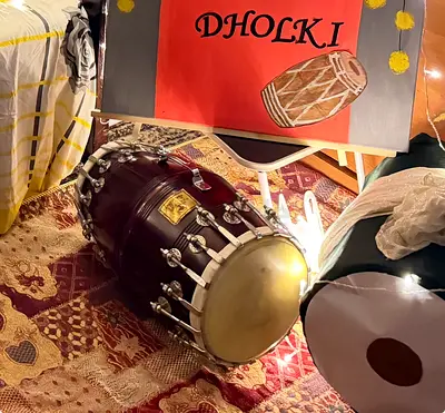 Indian pakistani dhol drum for sale