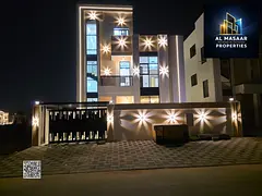 New villa for sale in Ajman – Al Helio 2 Property features: • 5 master bedrooms • Spacious liv