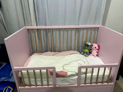 Toddler bed set with mattress