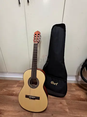 Beautiful Cort Acoustic Guitar with Case