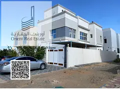 Villa for sale in Ajman, AL yasmin The Villa is G+2 , Majlis , 2 hall , 5 master rooms , big kitchen
