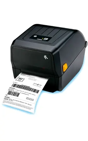 Zd220 t zebra thermal label barcode printer