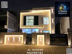 Modern 3-bedroom villa with a spacious area in Al Helio 2, Ajman. Price includes registration and ow
