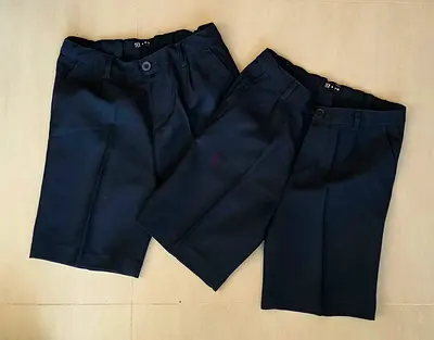 UNIFORM Bermuda Shorts Navy Blue for children