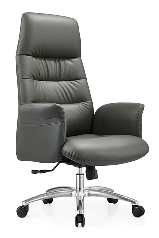 Highback executive leather chair heavy-duty