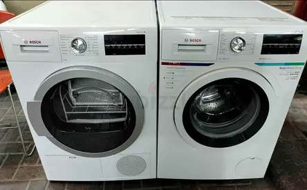 BOSCH LATEST MODEL series 6 9 kg washing machine  9 kg dryer separate set