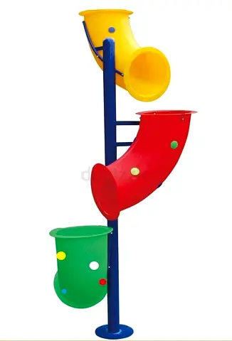 Triple basketball Play Pole