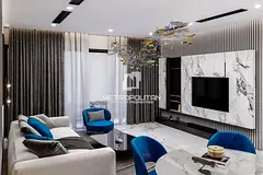 1BHK+Office | Private pool |Panoramic Marina view