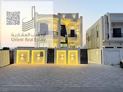 Villa for sale at ajman| al helio2 area| 5 master rooms, majlis, hall, maid room, roof| freehold for