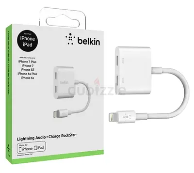 Belkin Lightning Audio  Charge RockStar Adapter