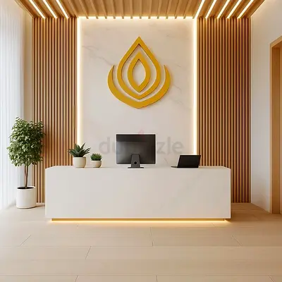 Beautiful hotel reception