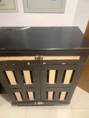 Stylish Wooden Storage Cabinet