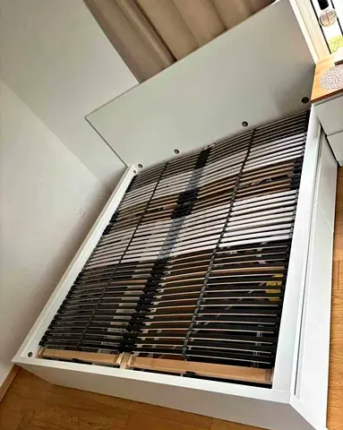Ikea King size bed with mattress available in perfect condition