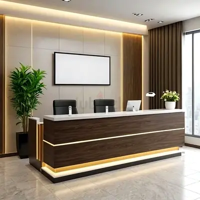 Simple office reception