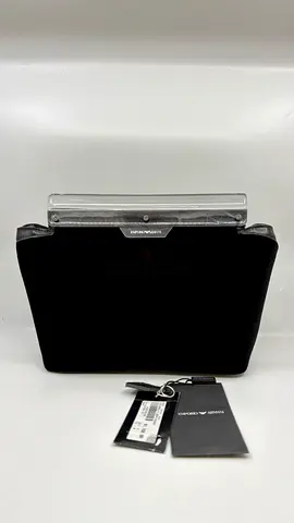 Emporio Armani Black Clutch Bag
