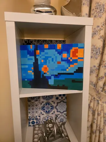 Handmade Minecraft painting