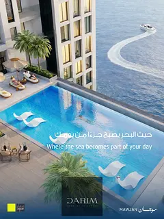 Your Dream Comes True Sea View And POOL View Home | Spacious 3 BHK at Mawjan
