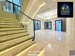 A luxurious opportunity to own your dream villa in Al Bahia, Ajman. Two floors with a roof terrace.