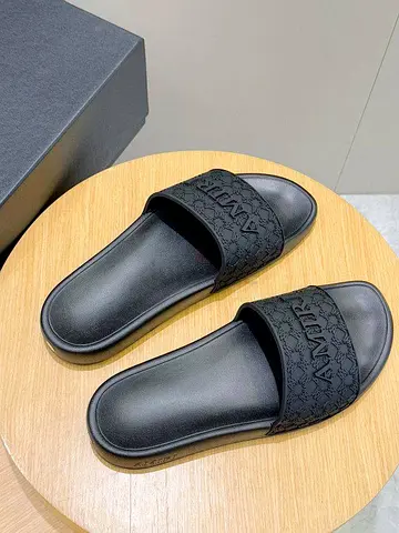 Amiri Stylish Black Slides