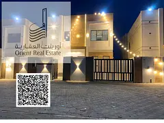 Villa for sale in Ajman, AL Helio2 The Villa is G+1, Majlis , halls , 3 master rooms , big kitchen,