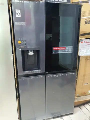 LG Refrigerator ThinQ brand new instaview side by side