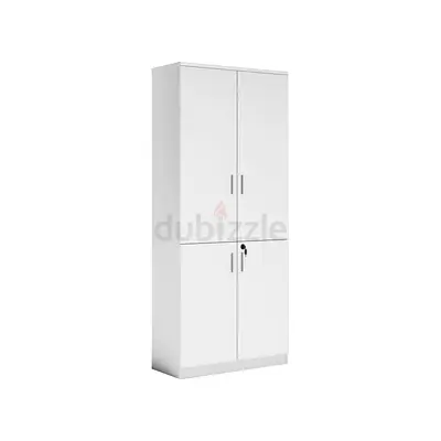 Modern White Storage Cabinet