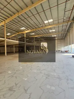 Showroom for Annual Rent in Al Jurf Industrial 3 | 31,000 Sq. Ft. with Mezzanine | 100 KW Power | AE