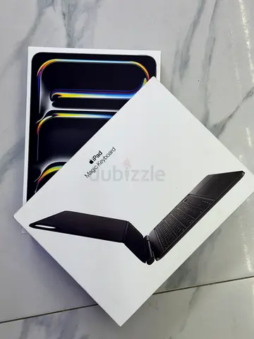 ipad pro 11-inch (m4) wi-fi (apple care+ warranty2Y)with apple magic keyboard arabic